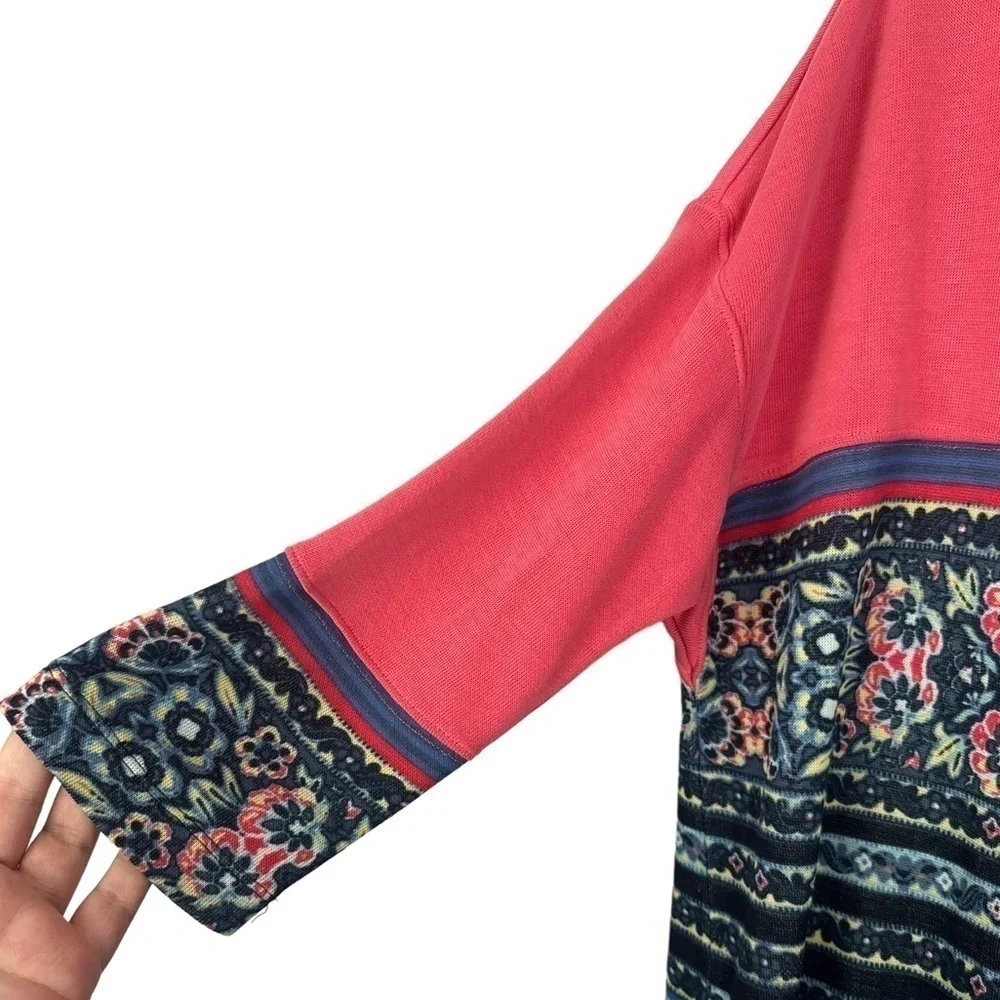 Free People Midi Dress Tunic Modal